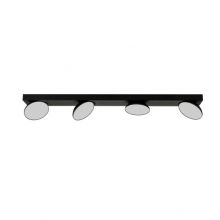 Castelio oprawa sufitowa led 4x5W 4000K 1520lm czarna